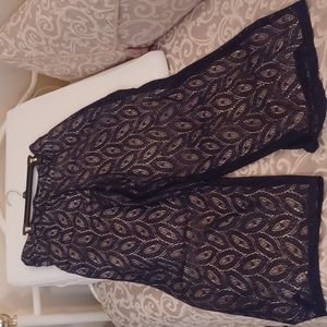 Cato lace wide leg pant